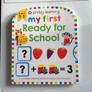 My first ready for school early learning book all about first concepts